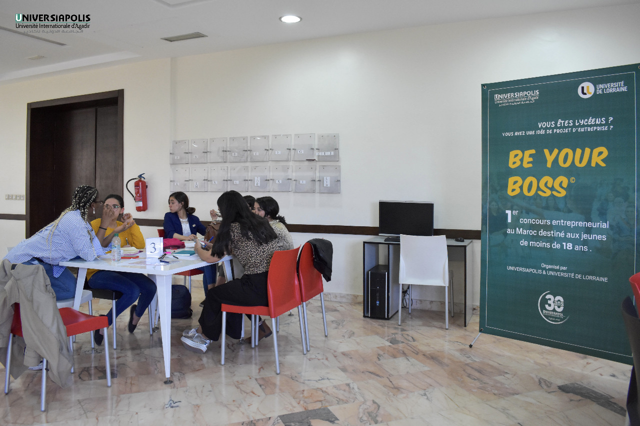 You are currently viewing “Be your Boss” – Universiapolis Agadir